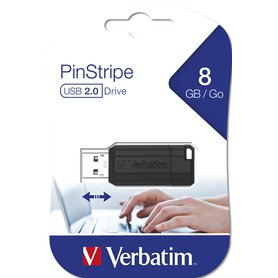 Verbatim PIN STRIPE Store'n'Go 8GB 49062